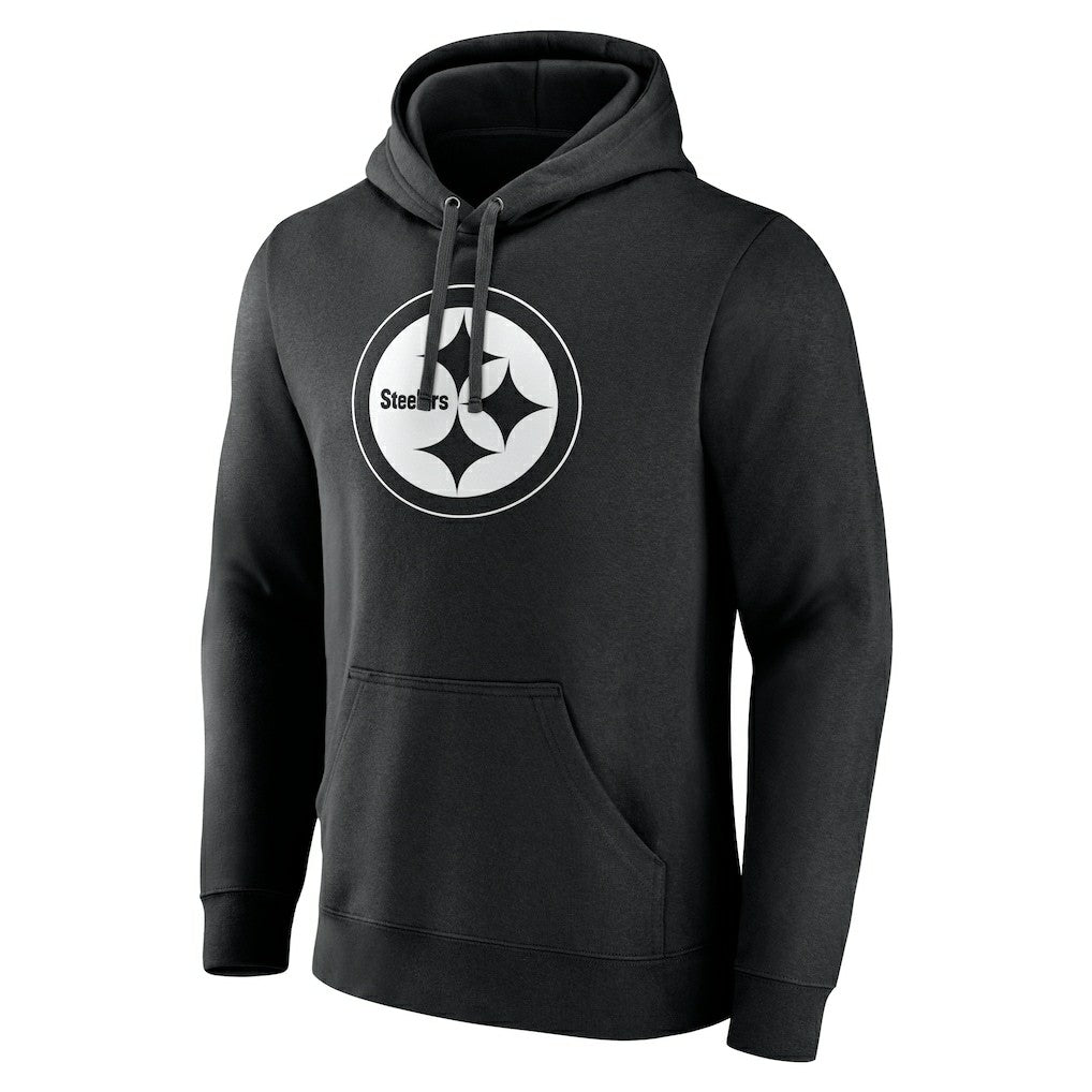 Pittsburgh Steelers Personalized Name & Number Pullover Hoodie - Black cheap