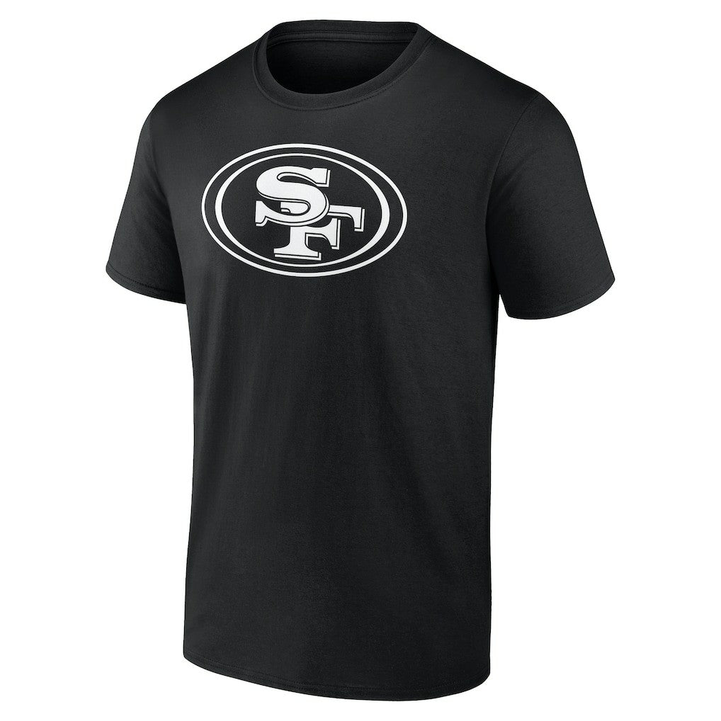 San Francisco 49ers Personalized Name & Number Monochrome T-Shirt - Black discount