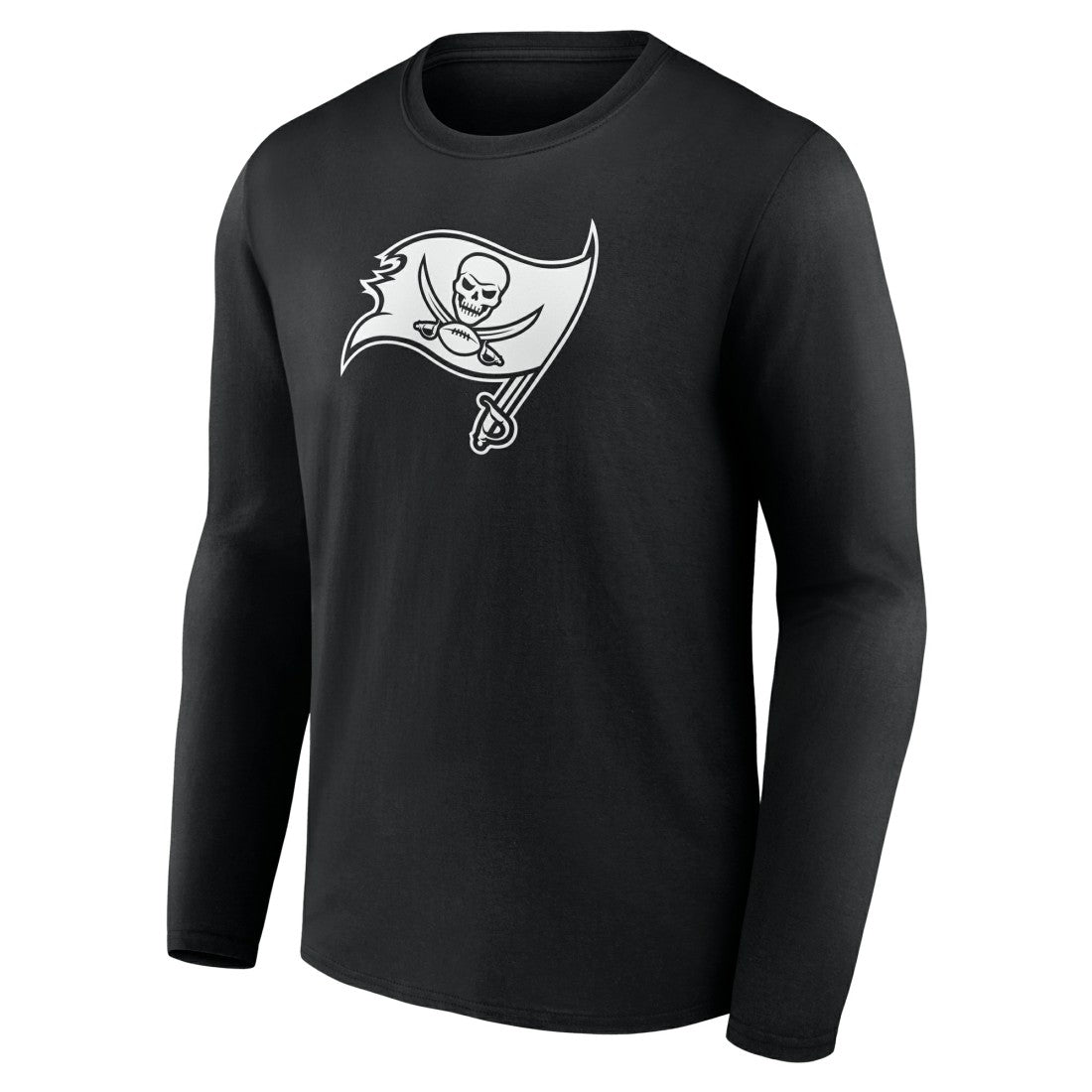 Tampa Bay Buccaneers Personalized Name & Number Monochrome Long Sleeve T-Shirt - Black cheap
