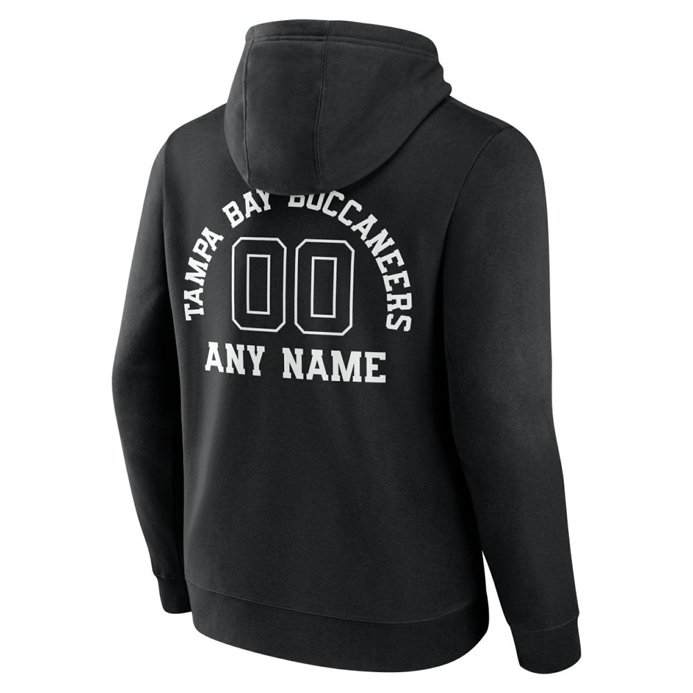 Tampa Bay Buccaneers Personalized Name & Number Pullover Hoodie - Black on sale