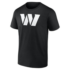 Washington Commanders Personalized Name & Number Monochrome T-Shirt - Black sale