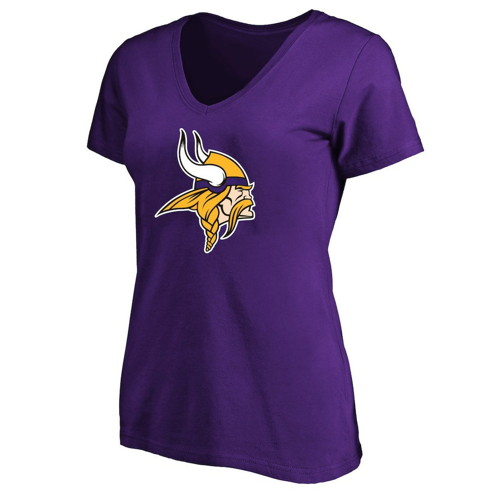 Minnesota Vikings Women's Plus Size V-Neck T-Shirt - Purple online