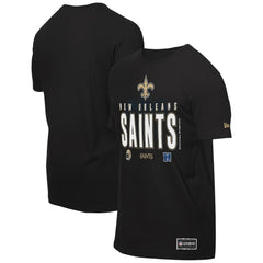 New Orleans Saints New Era 2025 NFL Training Camp T-Shirt - Black for sale