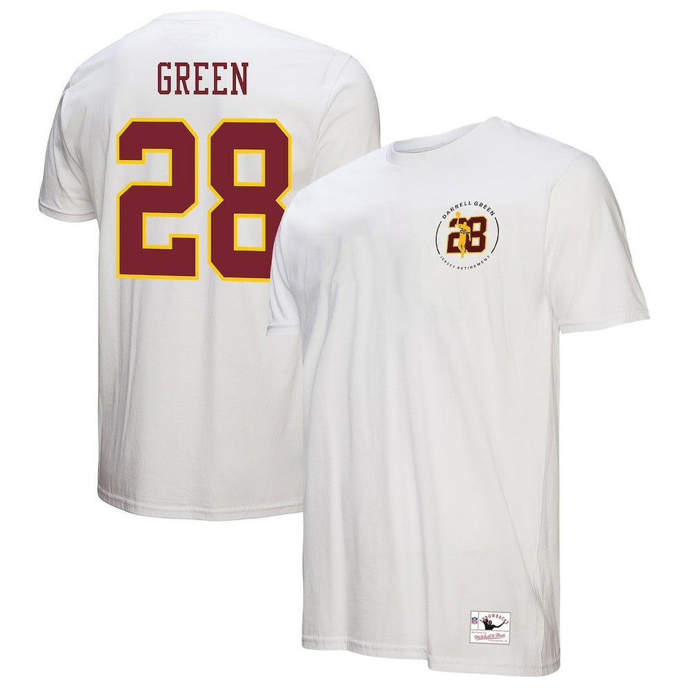 Darrell Green Washington Commanders Retired Player Name & Number T-Shirt - White discount