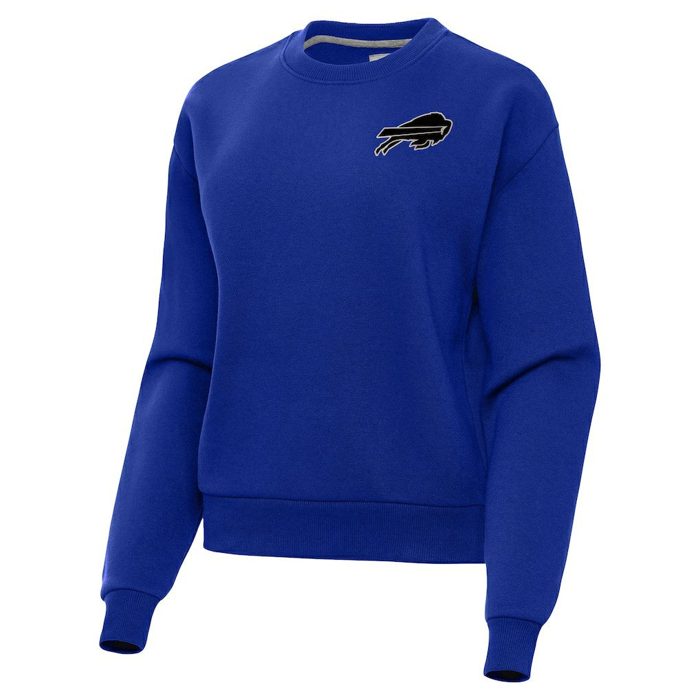 Buffalo Bills Antigua Women's Victory Pullover Sweatshirt - Royal on sale