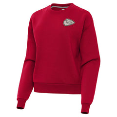 Kansas City Chiefs Antigua Women's Victory Pullover Sweatshirt - Red sale