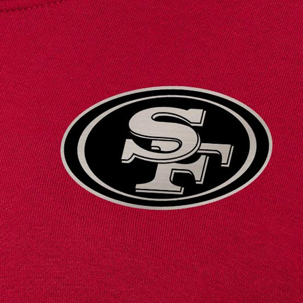 San Francisco 49ers Antigua Women's Victory Pullover Sweatshirt - Scarlet cheap