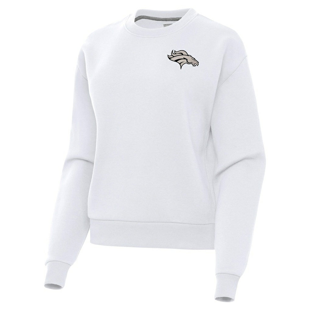 Denver Broncos Antigua Women's Victory Pullover Sweatshirt - White outlet