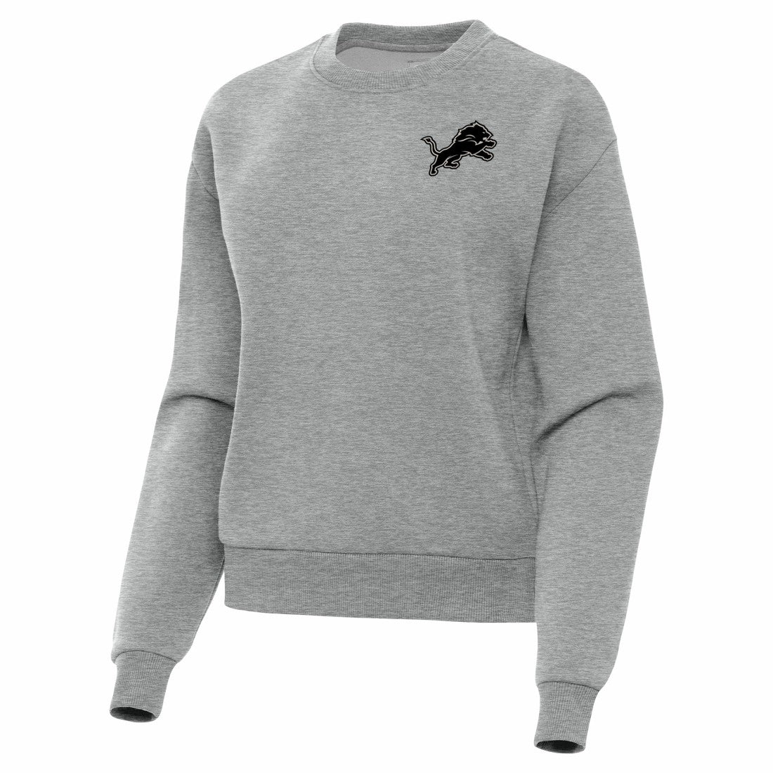 Detroit Lions Antigua Women's Victory Pullover Sweatshirt - Heather Gray on sale
