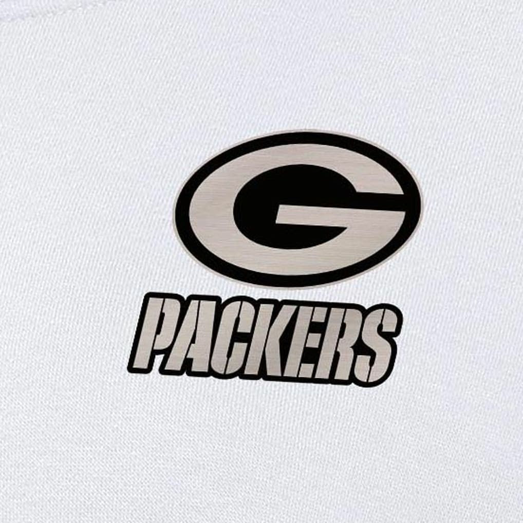 Green Bay Packers Antigua Women's Victory Pullover Sweatshirt - White on sale