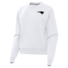 New England Patriots Antigua Women's Victory Pullover Sweatshirt - White online