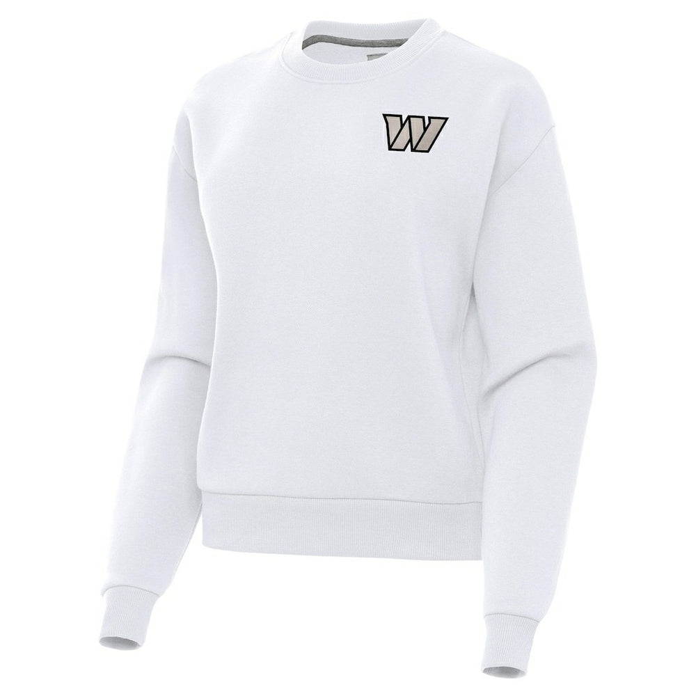 Washington Commanders Antigua Women's Victory Pullover Sweatshirt - White on sale