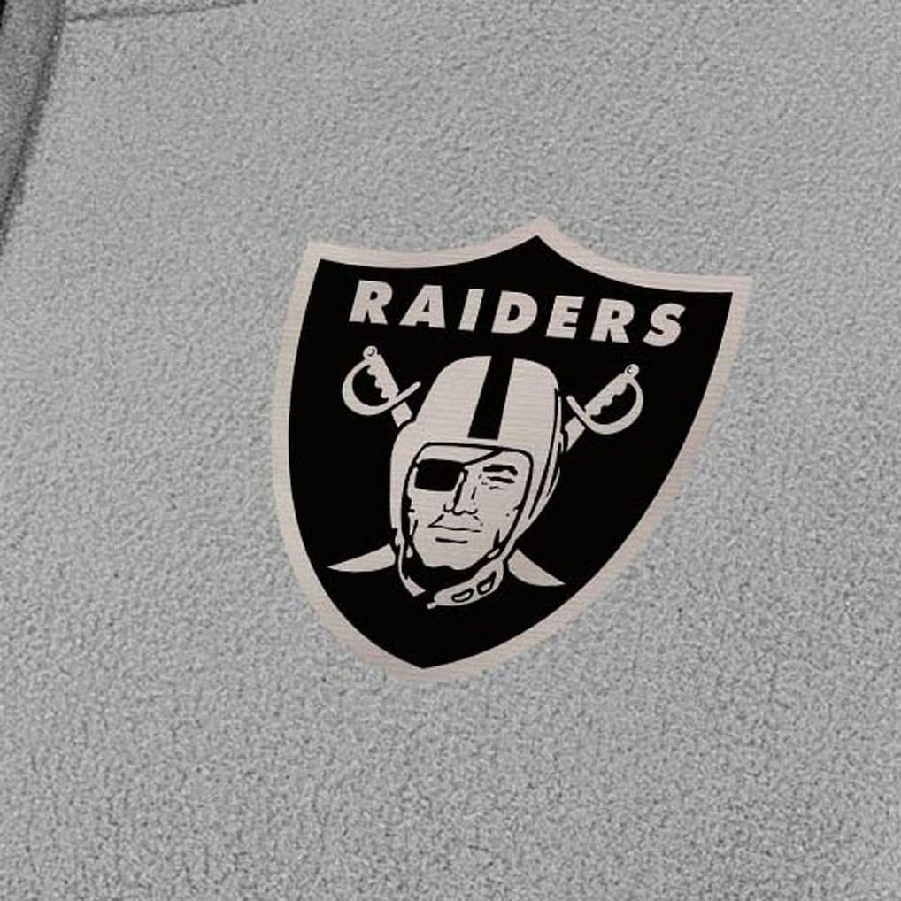 Las Vegas Raiders Antigua Women's Brushed Carbon Figure Half-Zip Pullover Sweatshirt – Gray sale