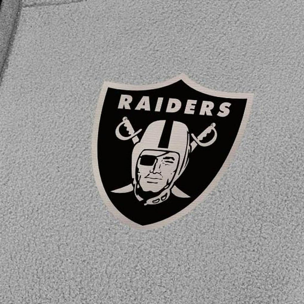 Las Vegas Raiders Antigua Women's Brushed Carbon Figure Half-Zip Pullover Sweatshirt – Gray sale