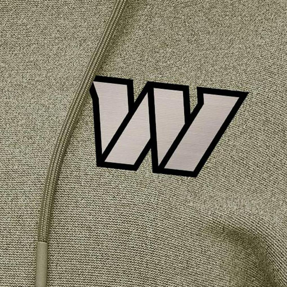 Washington Commanders Antigua Women's Justice Pullover Hoodie - Olive online