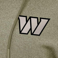 Washington Commanders Antigua Women's Justice Pullover Hoodie - Olive online