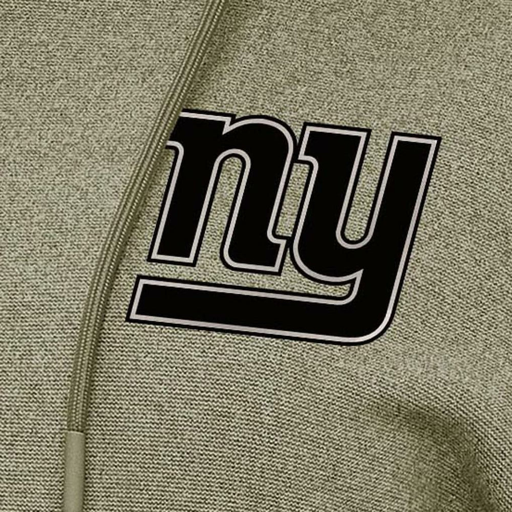 New York Giants Antigua Women's Justice Pullover Hoodie - Olive cheap