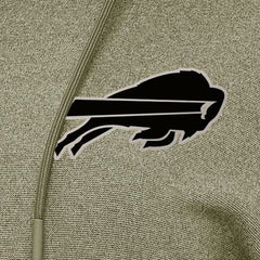 Buffalo Bills Antigua Women's Justice Pullover Hoodie - Olive outlet