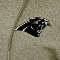 Carolina Panthers Antigua Women's Justice Pullover Hoodie - Olive for sale