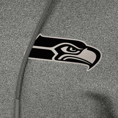 Seattle Seahawks Antigua Women's Justice Pullover Hoodie - Heather Black outlet