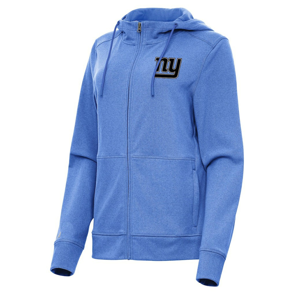 New York Giants Antigua Women's Seeker Full-Zip Hoodie Jacket - Heather Royal online