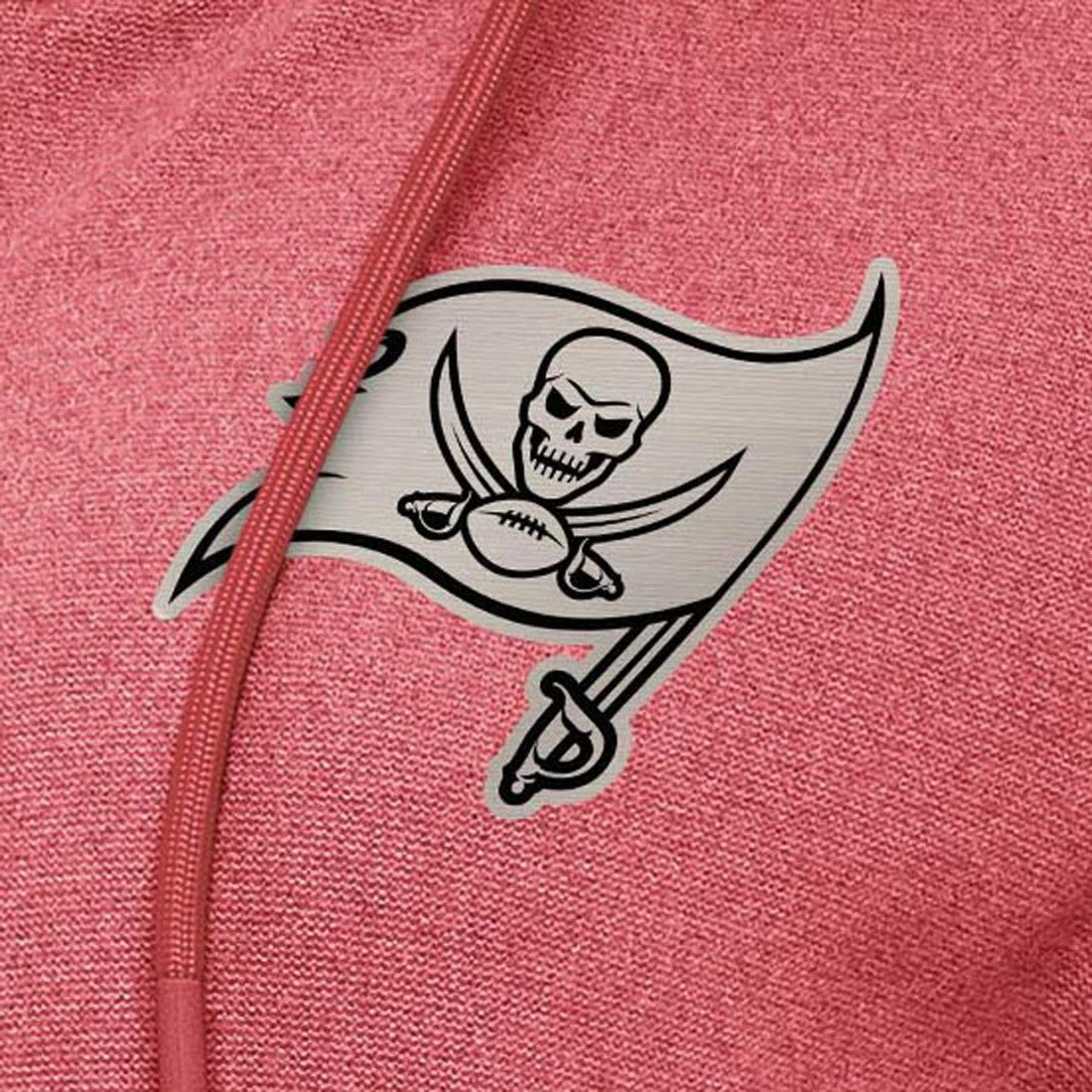 Tampa Bay Buccaneers Antigua Women's Seeker Full-Zip Hoodie Jacket - Heather Red sale
