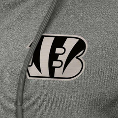 Cincinnati Bengals Antigua Women's Seeker Full-Zip Hoodie Jacket - Heather Black outlet