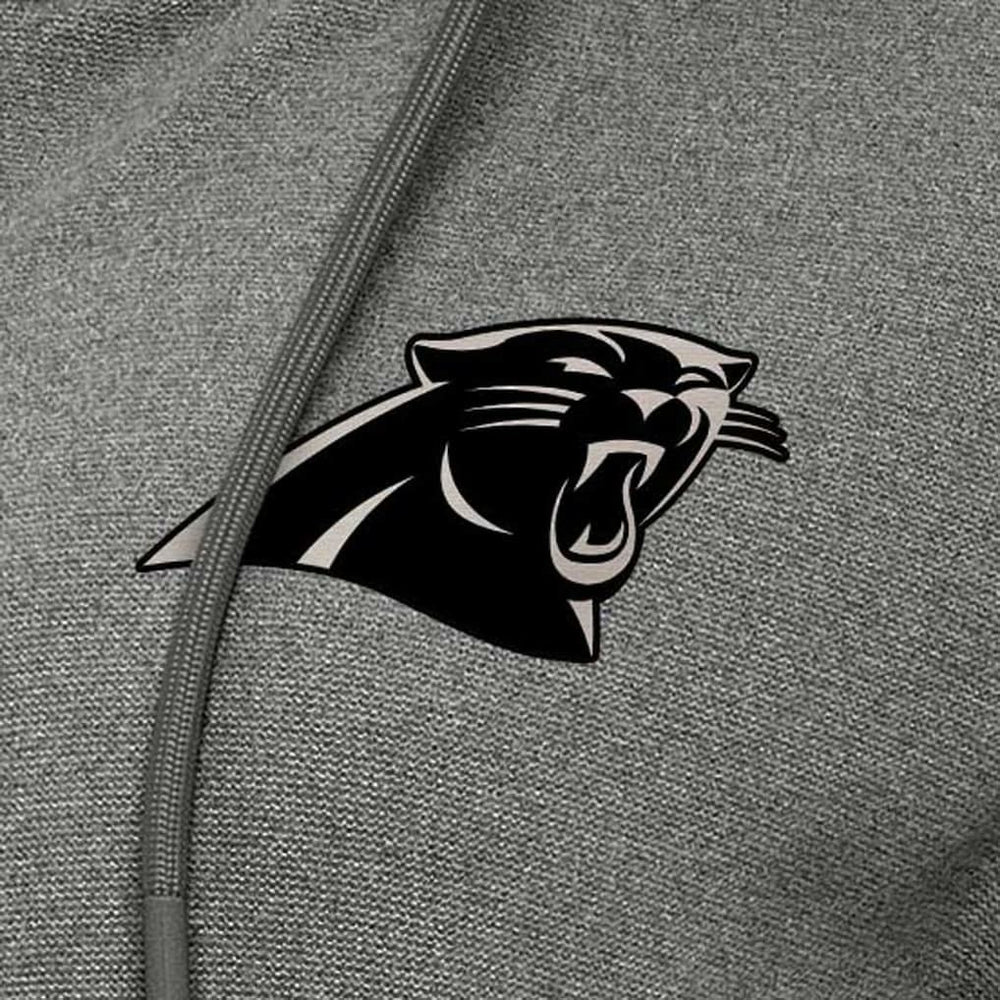 Carolina Panthers Antigua Women's Seeker Full-Zip Hoodie Jacket - Heather Black on sale