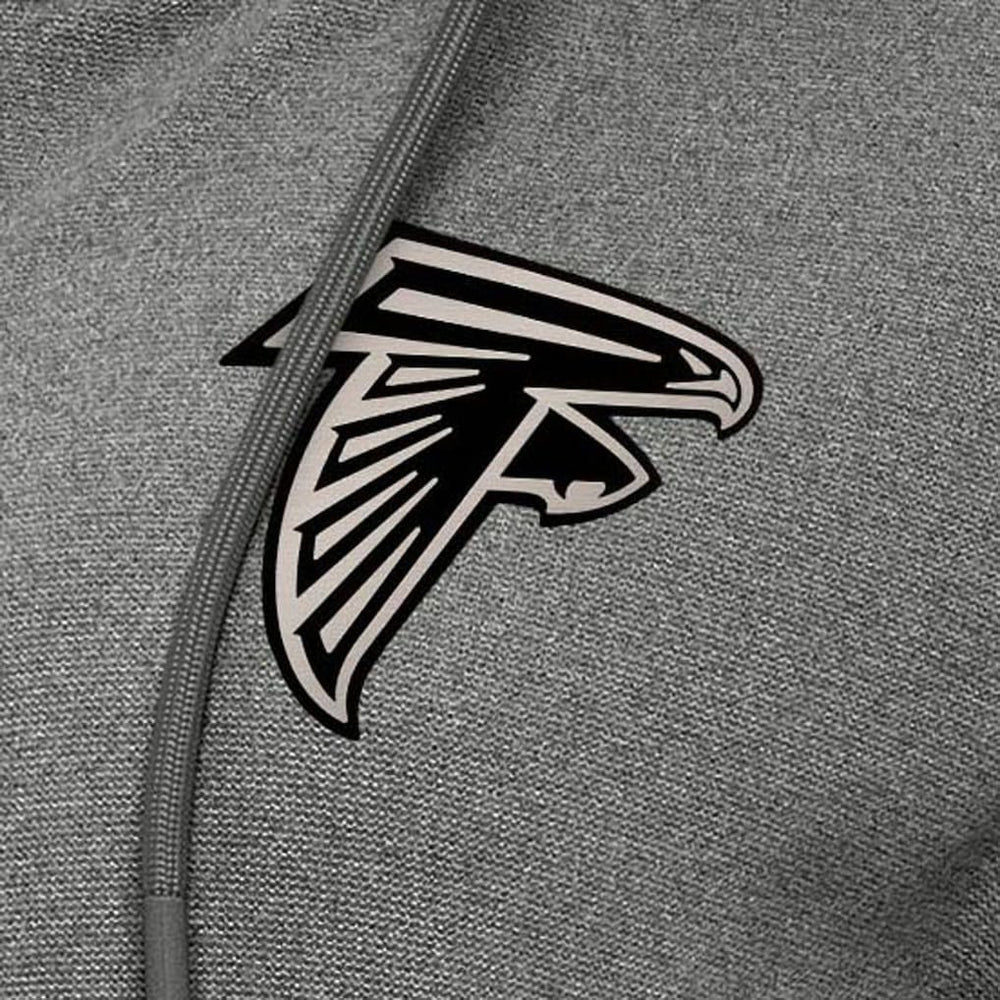 Atlanta Falcons Antigua Women's Seeker Full-Zip Hoodie Jacket - Heather Black discount