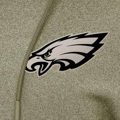 Philadelphia Eagles Antigua Women's Justice Pullover Hoodie - Olive for sale