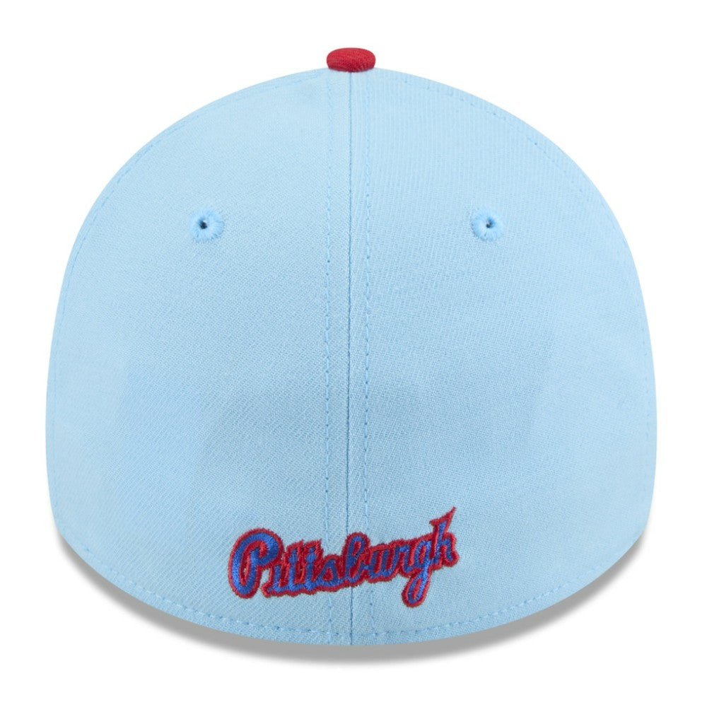 Pittsburgh Pirates 2025 Fourth of July 39THIRTY Flex Hat - Light Blue/Red | New Era