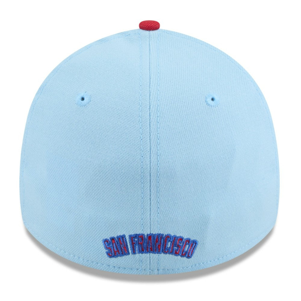 San Francisco Giants 2025 Fourth of July 39THIRTY Flex Hat - Light Blue/Red | New Era