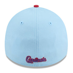 St. Louis Cardinals 2025 Fourth of July 39THIRTY Flex Hat - Light Blue/Red | New Era