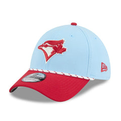 Toronto Blue Jays 2025 Canada Day 39THIRTY Flex Hat - Light Blue/Red | New Era