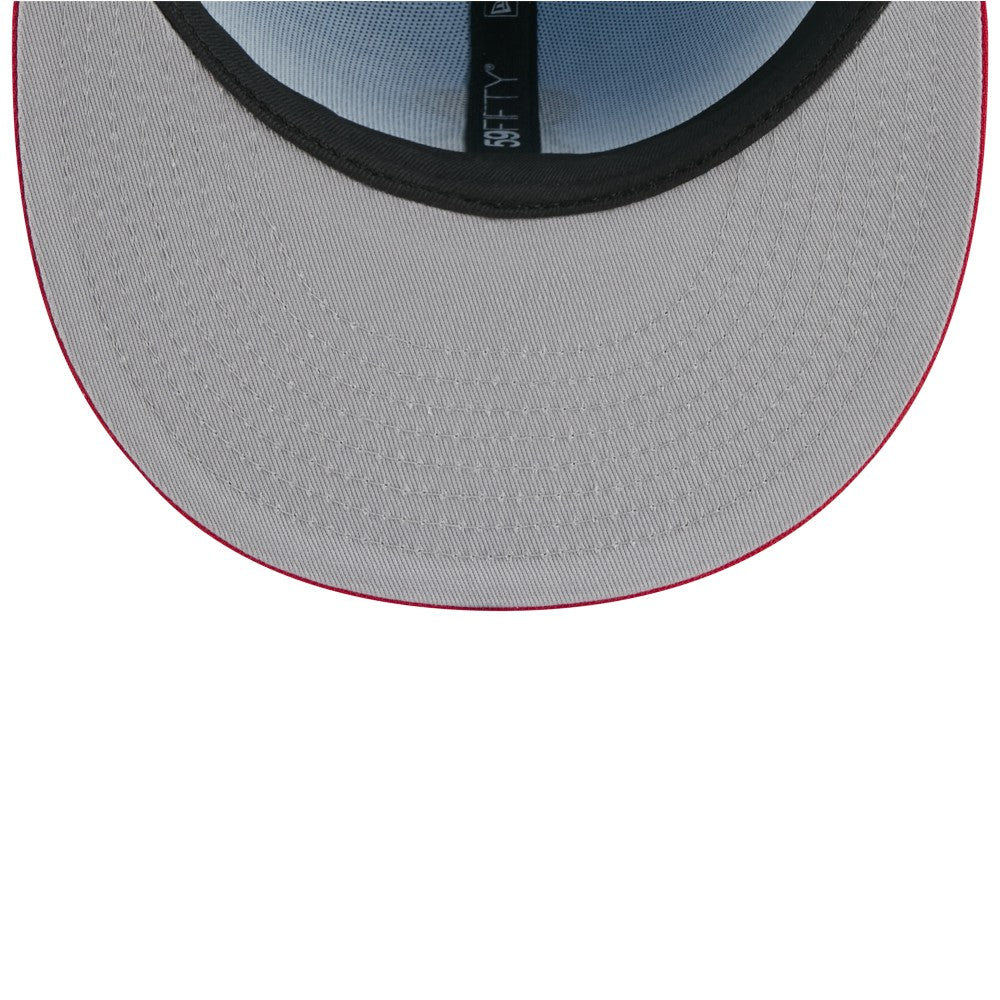 Los Angeles Angels 2025 Fourth of July 59FIFTY Fitted Hat - Light Blue/Red | New Era