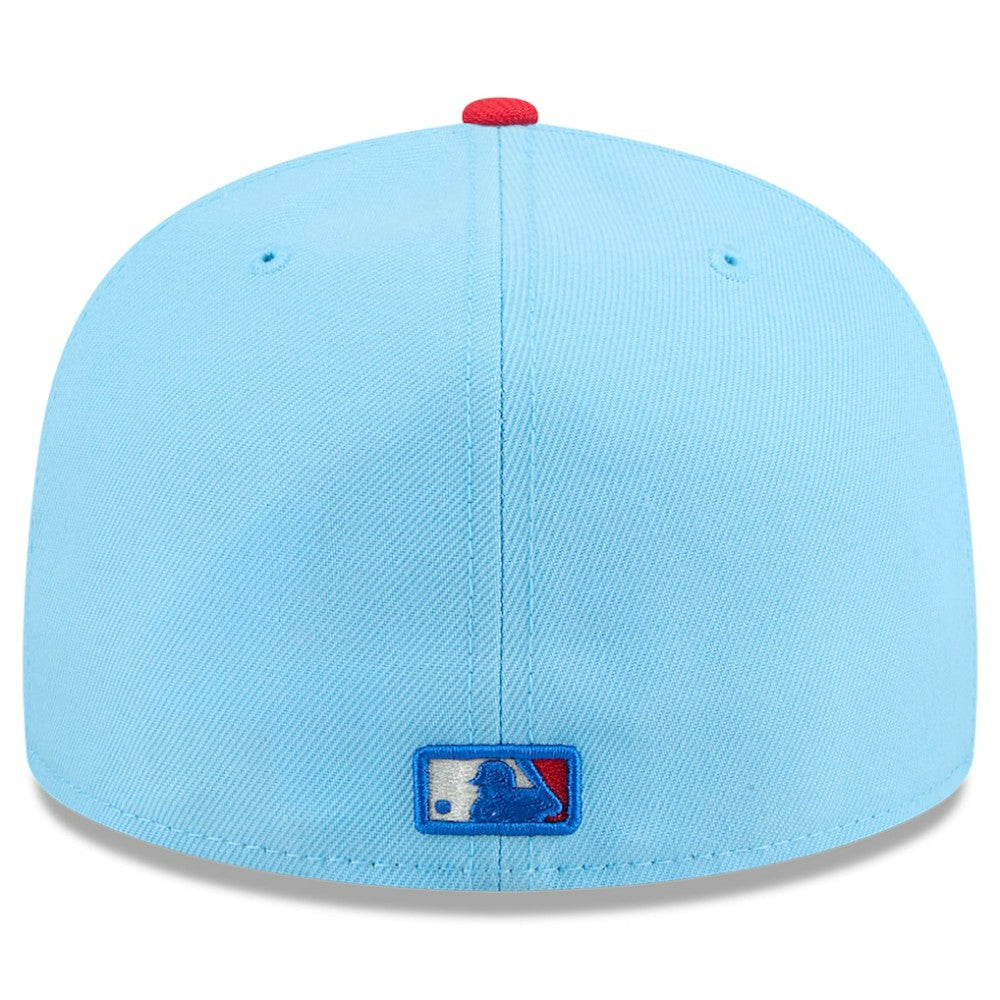 Chicago White Sox 2025 Fourth of July 59FIFTY Fitted Hat - Light Blue/Red | New Era