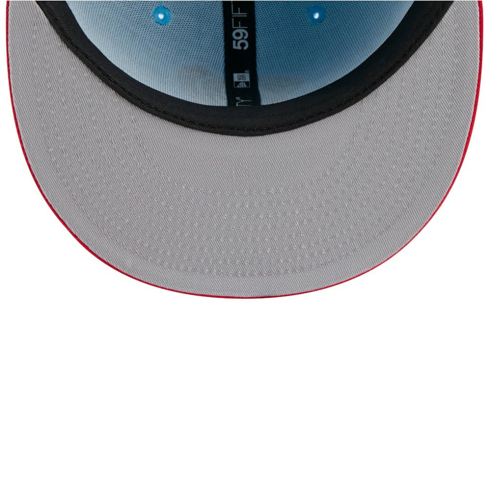 Washington Nationals 2025 Fourth of July 59FIFTY Fitted Hat - Light Blue/Red | New Era