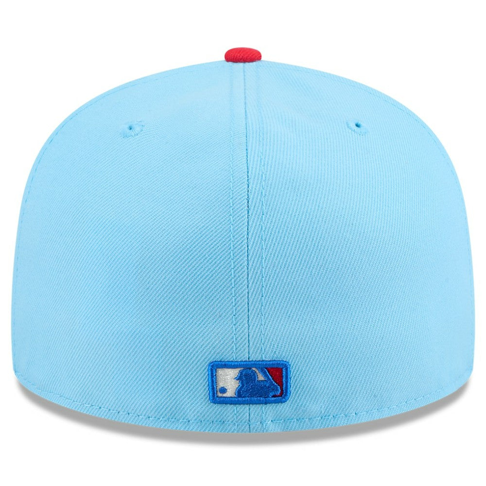 San Francisco Giants 2025 Fourth of July 59FIFTY Fitted Hat - Light Blue/Red | New Era