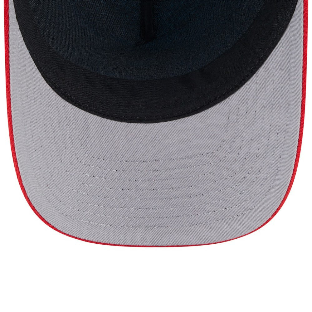San Francisco Giants 2025 Fourth of July 9FORTY A-Frame M-Crown Adjustable Trucker Hat - Light Blue/Red | New Era