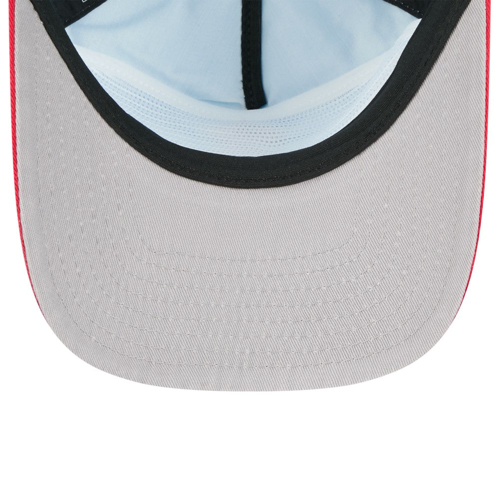 Los Angeles Angels 2025 Fourth of July Golfer Snapback Hat - Light Blue/Red | New Era