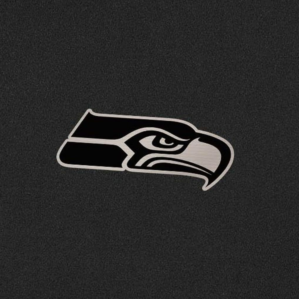Seattle Seahawks Antigua Content Quarter-Zip Pullover Top - Black sale