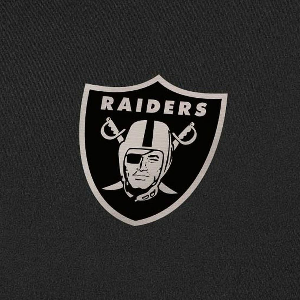Las Vegas Raiders Antigua Content Quarter-Zip Pullover Top - Black on sale