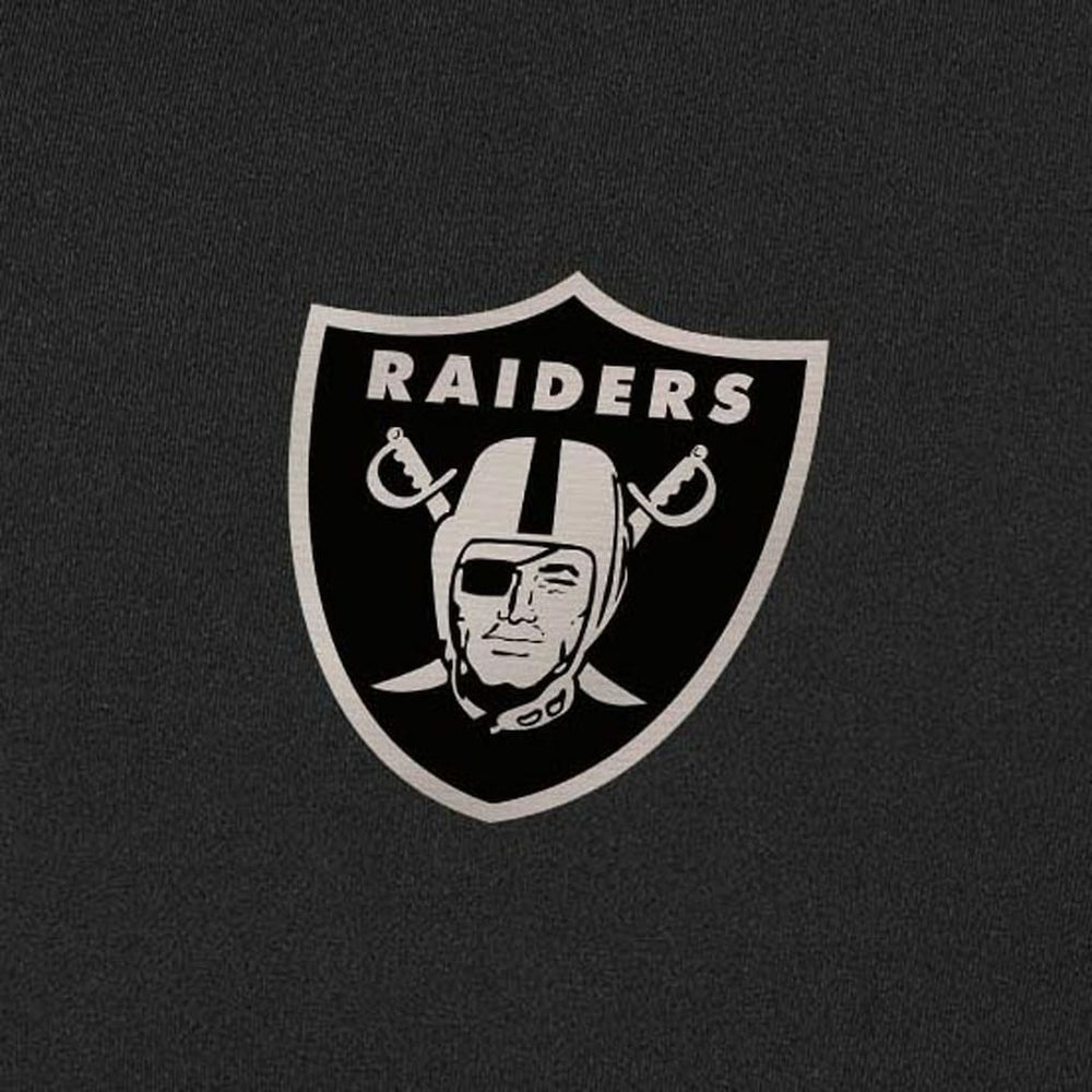 Las Vegas Raiders Antigua Content Quarter-Zip Pullover Top - Black on sale