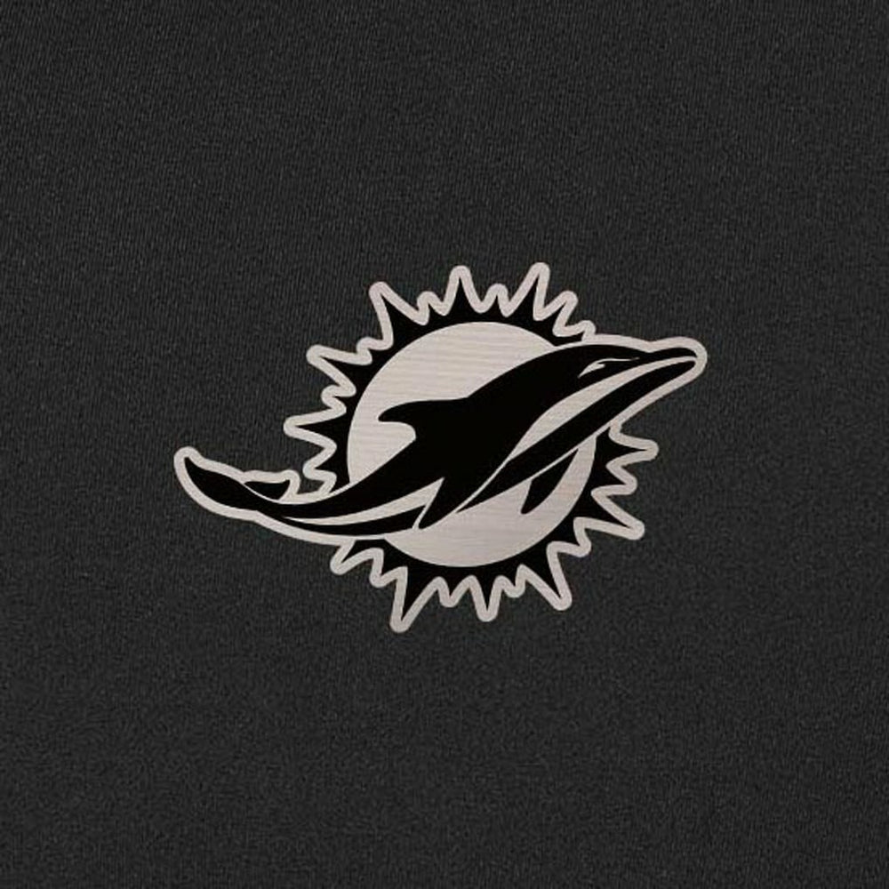 Miami Dolphins Antigua Content Quarter-Zip Pullover Top - Black outlet