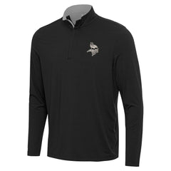 Minnesota Vikings Antigua Content Quarter-Zip Pullover Top - Black online