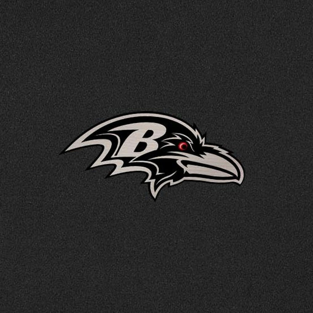 Baltimore Ravens Antigua Content Quarter-Zip Pullover Top - Black outlet