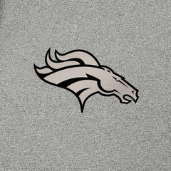 Denver Broncos Antigua Effortless Full-Zip Hoodie Jacket - Heather Gray for sale