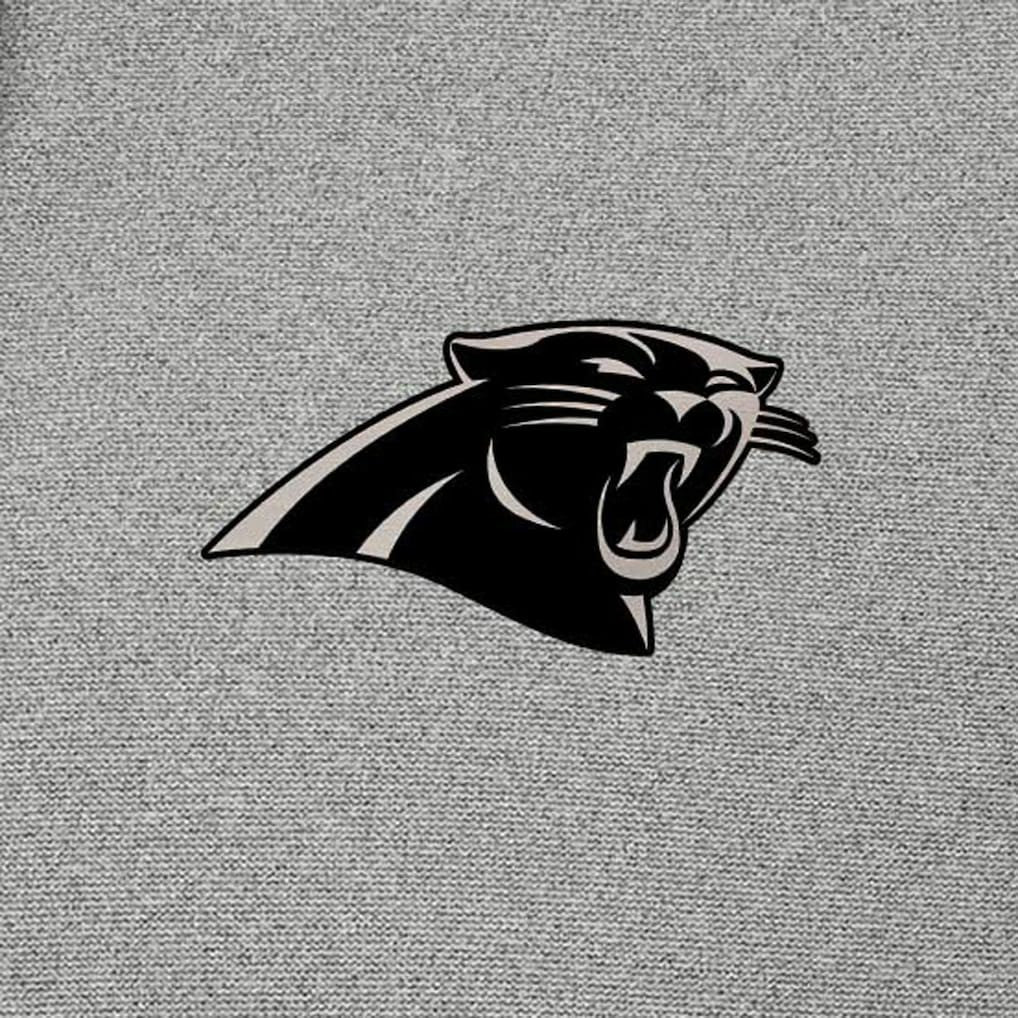 Carolina Panthers Antigua Effortless Full-Zip Hoodie Jacket - Heather Gray sale
