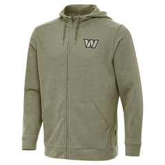 Washington Commanders Antigua Effortless Full-Zip Hoodie Jacket - Olive discount