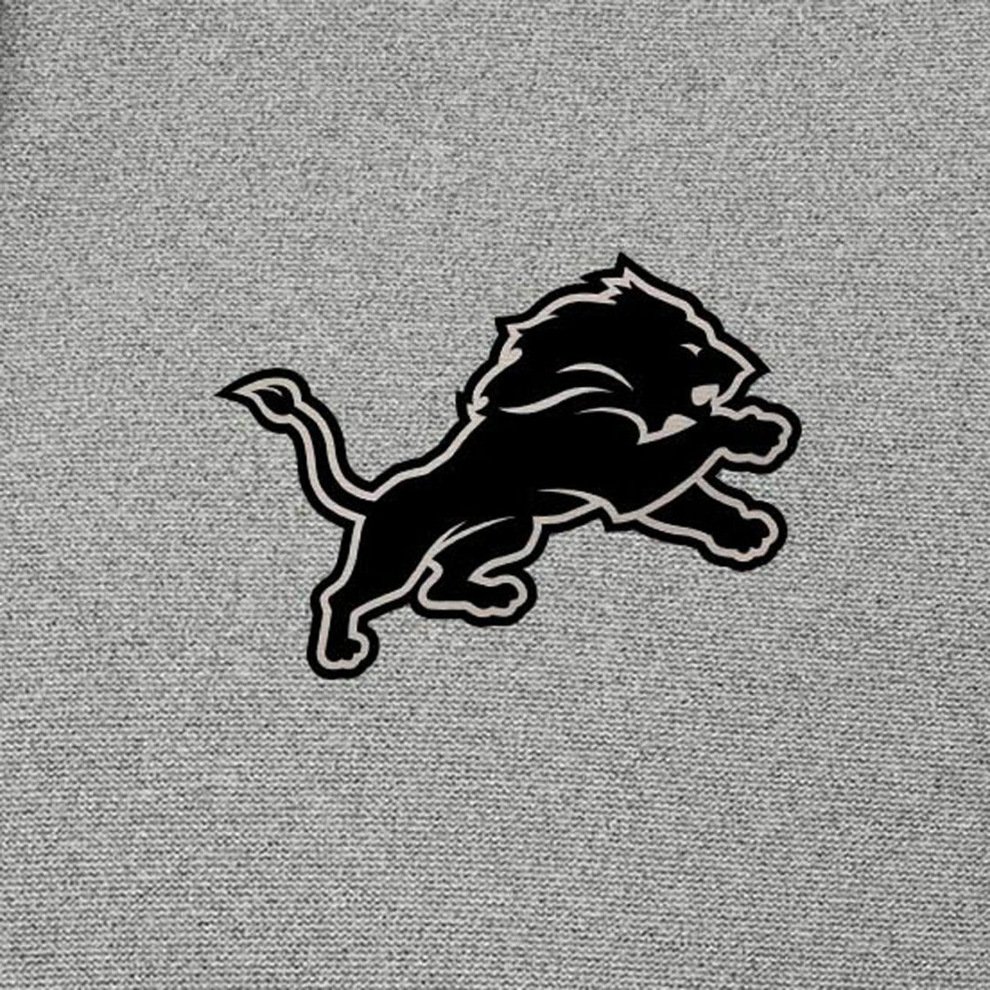 Detroit Lions Antigua Effortless Full-Zip Hoodie Jacket - Heather Gray outlet